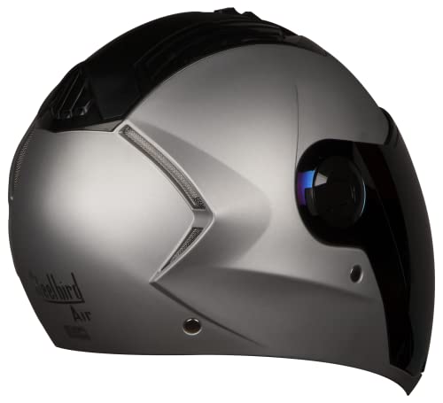 Steelbird SBA-2 Full Face Helmet H. Grey, Size: M(55-56 cm) - Image 4