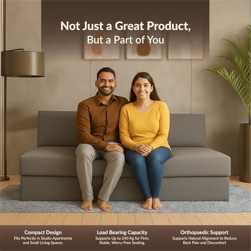 SleepyHug FoldPRO Sofa-Cum-Bed | 3-in-1