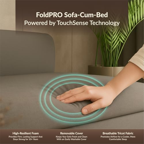 SleepyHug FoldPRO Sofa-Cum-Bed | 3-in-1