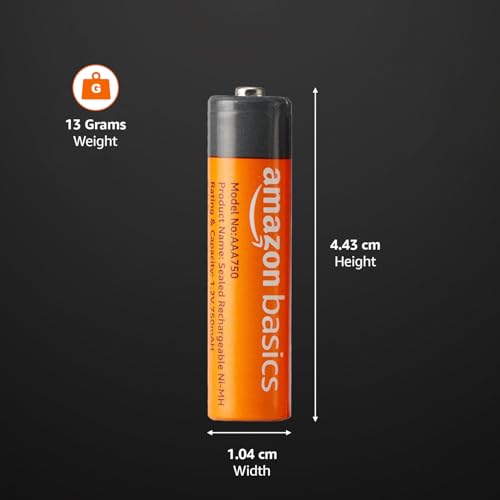 Amazon Basics AAA Rechargeable 750
