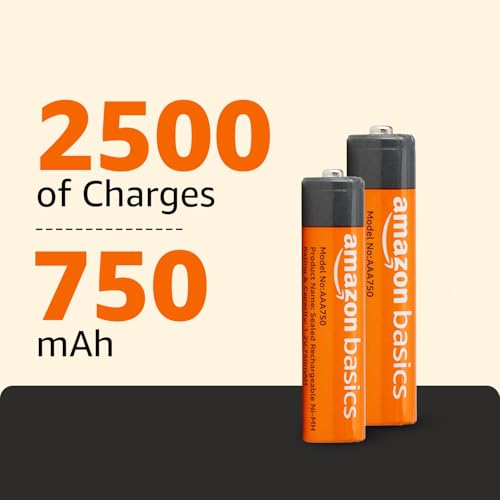 Amazon Basics AAA Rechargeable 750