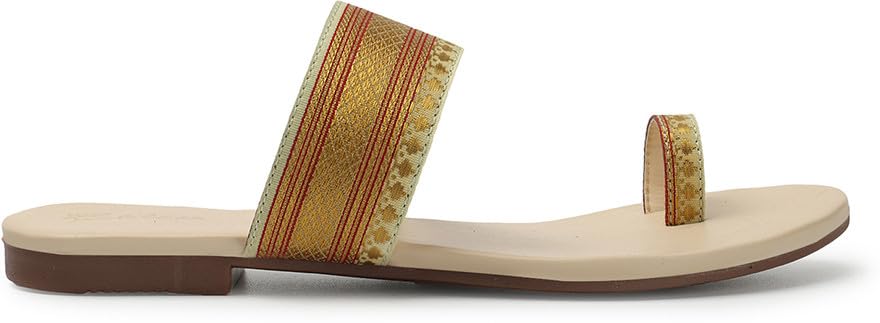 Picktoes Pt-1193 Women's Cream Synthetic