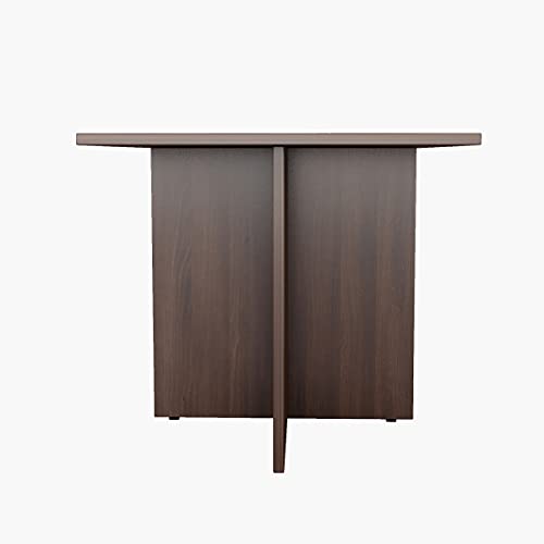 Home Centre Clary - Brown Solid Engineered Wood Side Table - Image 5