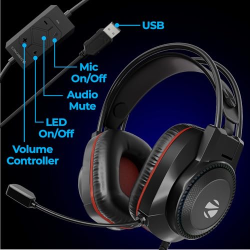 Zebronics Premium Wired USB Gaming