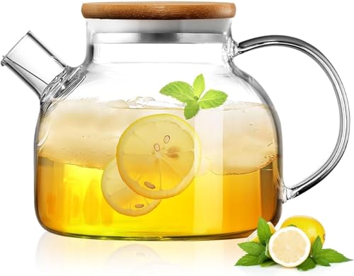 Glass Tea Pot Kettles Stovetop