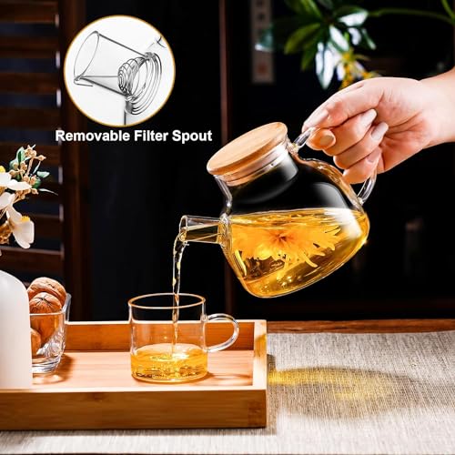 Glass Tea Pot Kettles Stovetop