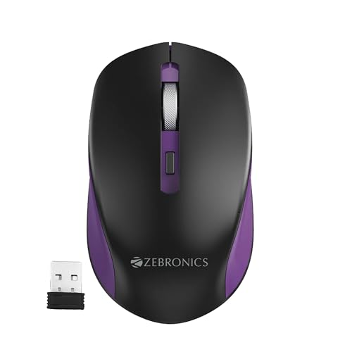 ZEBRONICS Jaguar, 2.4GHz, Wireless Mouse