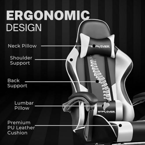 GTPLAYER #1USA Multi-Functional Ergonomic Gaming