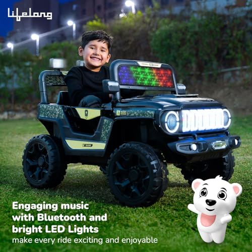 Lifelong 12V Electric Ride-On Jeep