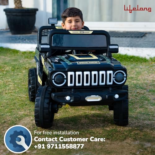 Lifelong 12V Electric Ride-On Jeep