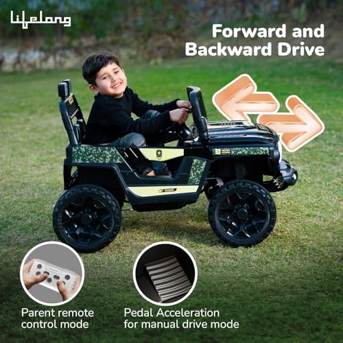 Lifelong 12V Electric Ride-On Jeep