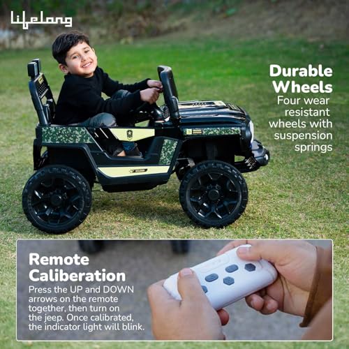 Lifelong 12V Electric Ride-On Jeep