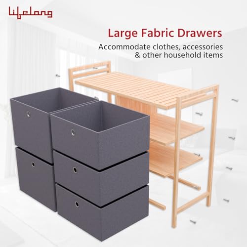 Lifelong Multipurpose Storage 5-Drawer Table