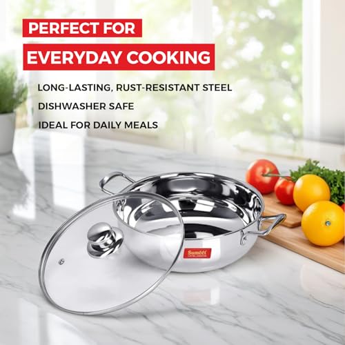 Sumeet Stainless Steel Induction Bottom