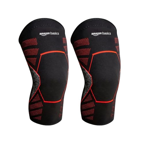 Amazon Basics Nylon Knee Support