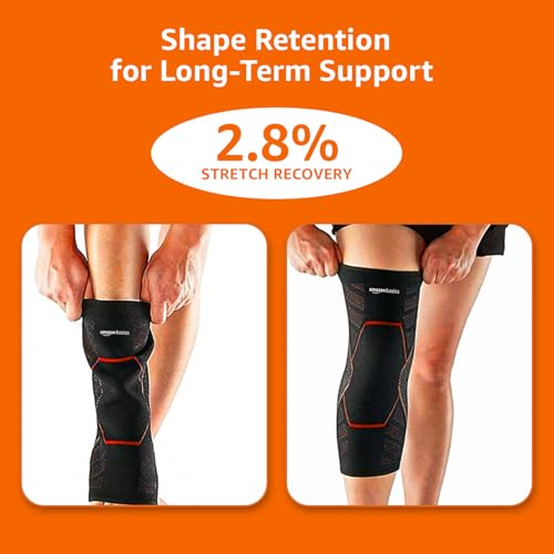 Amazon Basics Nylon Knee Support