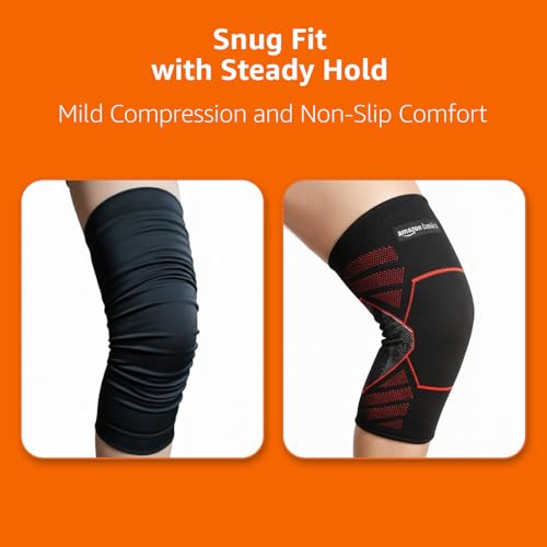 Amazon Basics Nylon Knee Support