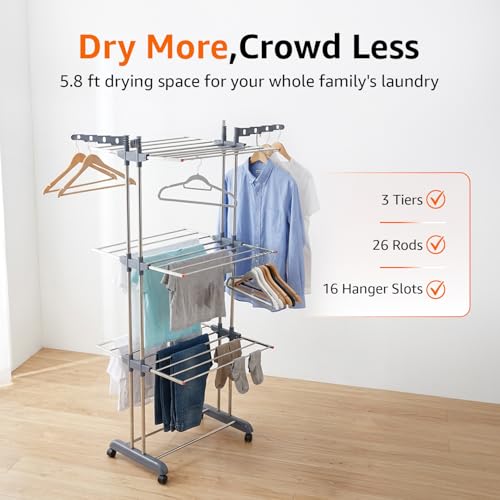 amazon basics 3-Tier Stainless Steel