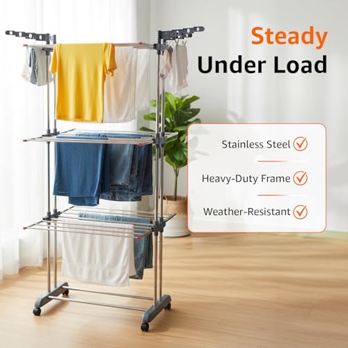 amazon basics 3-Tier Stainless Steel