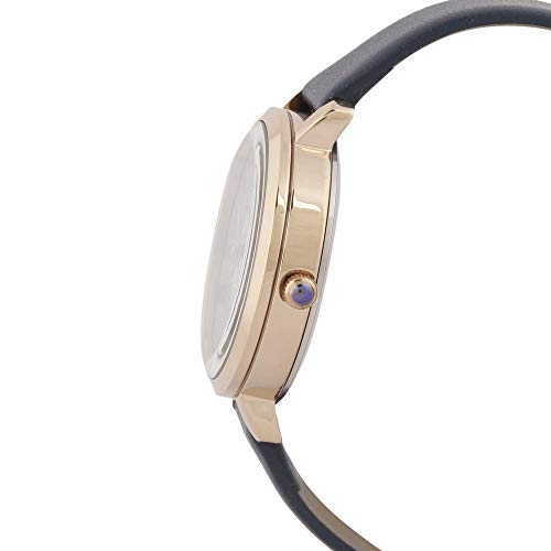 Daniel Klein Leather Analog Blue Dial Women's Watch-DK.1.12512-7 - Image 2