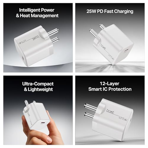 Boat 25W GaN Fast Charger
