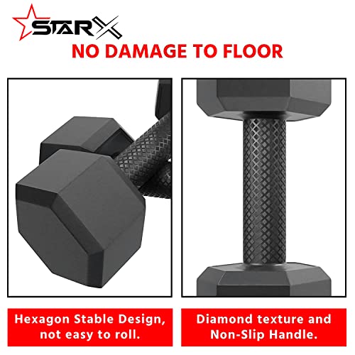Star X Hexa PVC Dumbbell