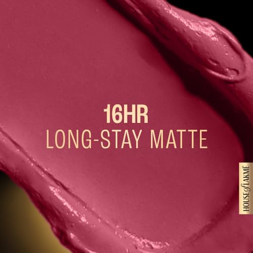 Lakmé Forever Matte Liquid Lip Colour, Pink Glam, 5.6 ml - Image 5