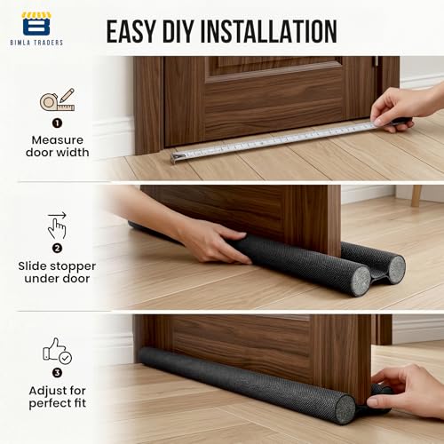 Door Draft Stopper PVC Size
