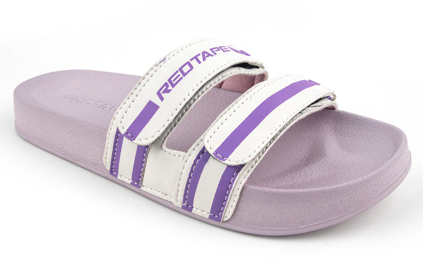 RED TAPE Women Slides (Purple , 3) - Image 3