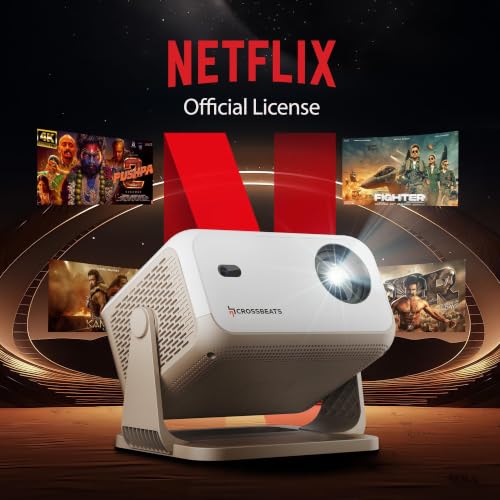 Crossbeats Lumex Flix Projector 4k
