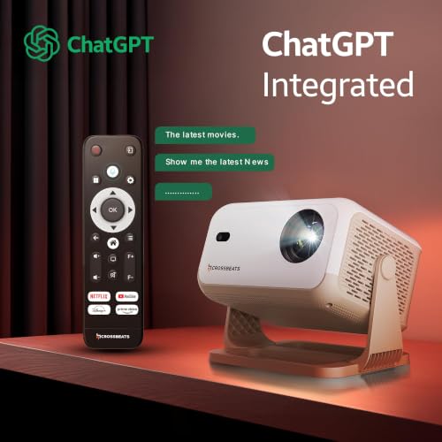 Crossbeats Lumex Flix Projector 4k