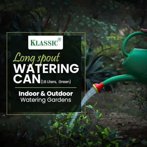 Klassic Watering Can| Plastic Green
