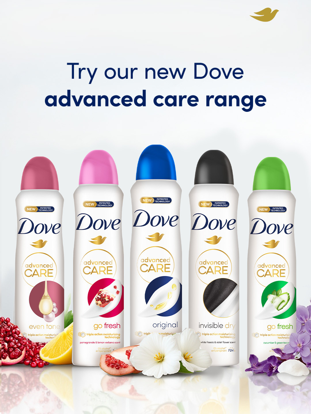 Dove Women Set of 2 Eventone Anti-Perspirant Deodorant - 150 ml each - Image 9