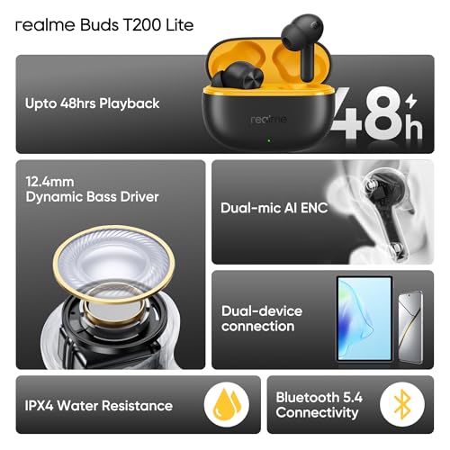 realme Buds T200 Lite Bluetooth