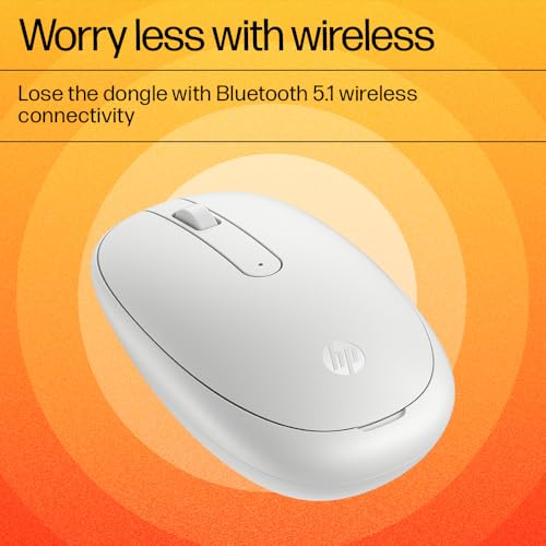 HP 240 Lunar White Bluetooth