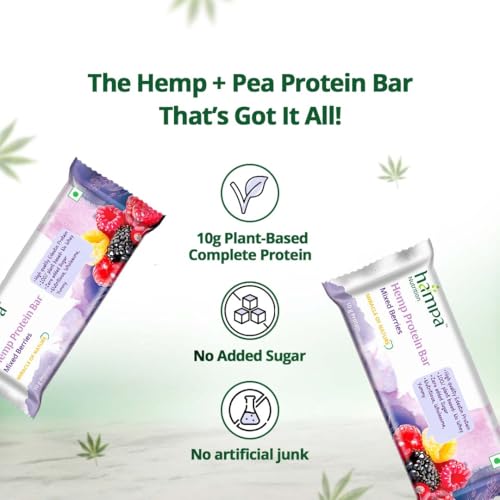 Hampa Hemp protein Bar 50g