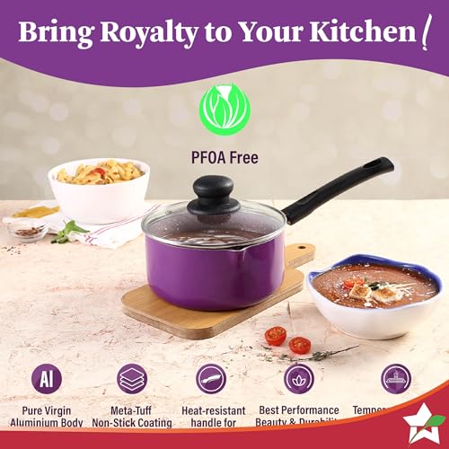 Wonderchef Valencia Non-Stick Sauce Pan