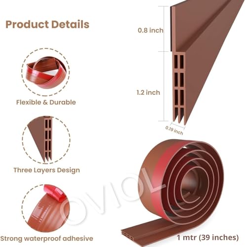 OVIOL Door Bottom Sealing Strip