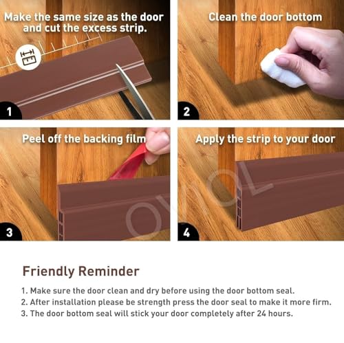 OVIOL Door Bottom Sealing Strip