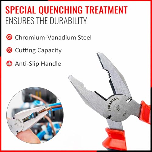 Spartan Combination Plier 8-inch