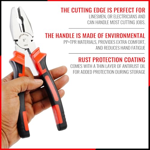 Spartan Combination Plier 8-inch
