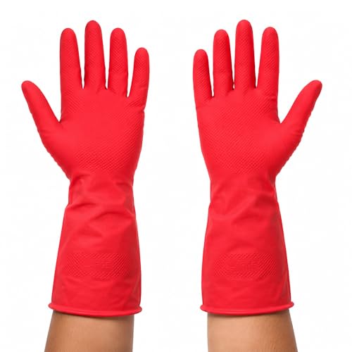 AM Safe-X Rubber Cleaning Gloves