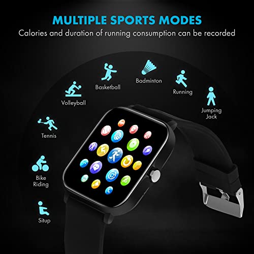 Giordano Connex Black Smart Watch