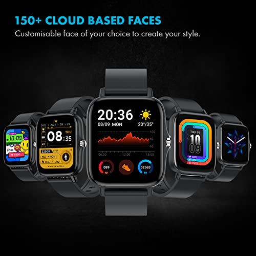 Giordano Connex Black Smart Watch