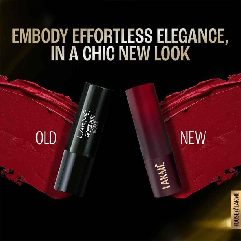 Lakmé Forever Matte Lipstick (Red Blaze, 4.5 g) - Image 3