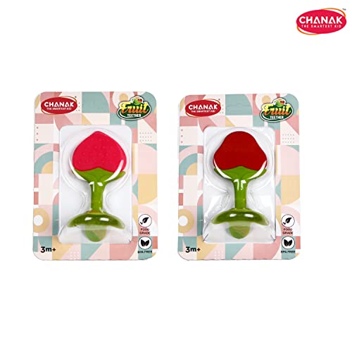 Chanak Baby Silicone Teether, Fruit