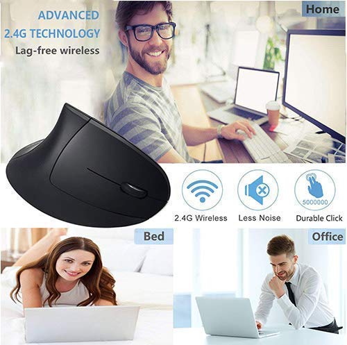 MICROWARE Rechargeable 2.4ghz Wireless Vertical