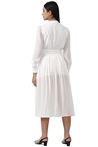 Van Heusen Women's Polyester Classic Below The Knee Dress - Image 3