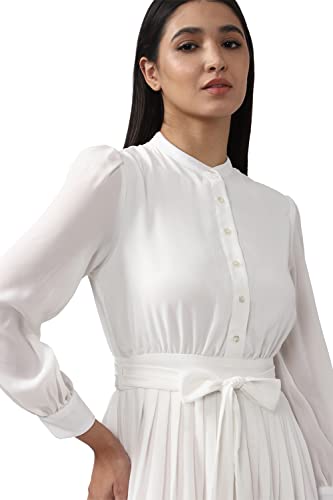 Van Heusen Women's Polyester Classic Below The Knee Dress - Image 4