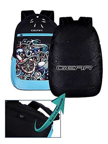 Gear Graffitti with Raincover Backpack